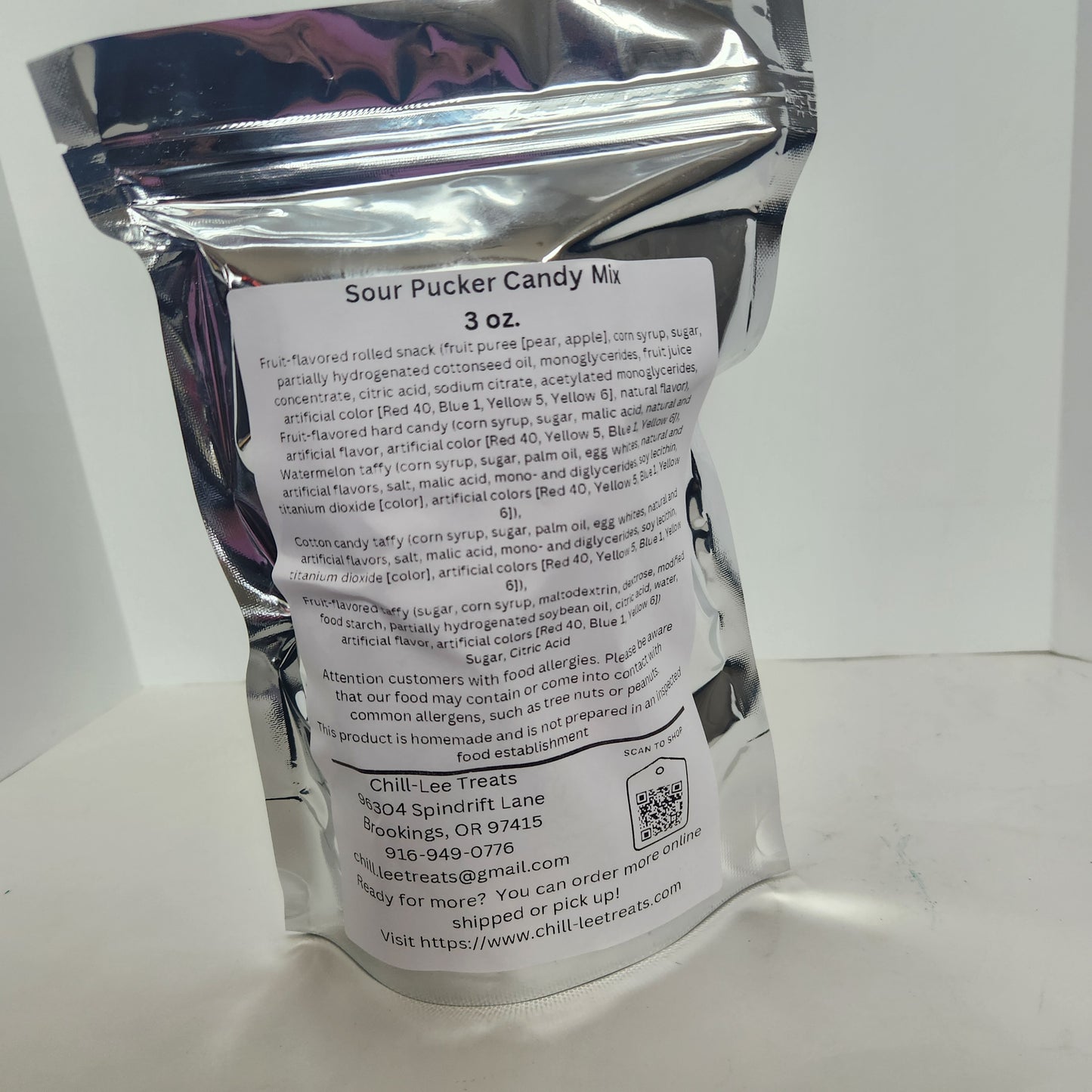 Sour Pucker Candy Mix - 3 oz.