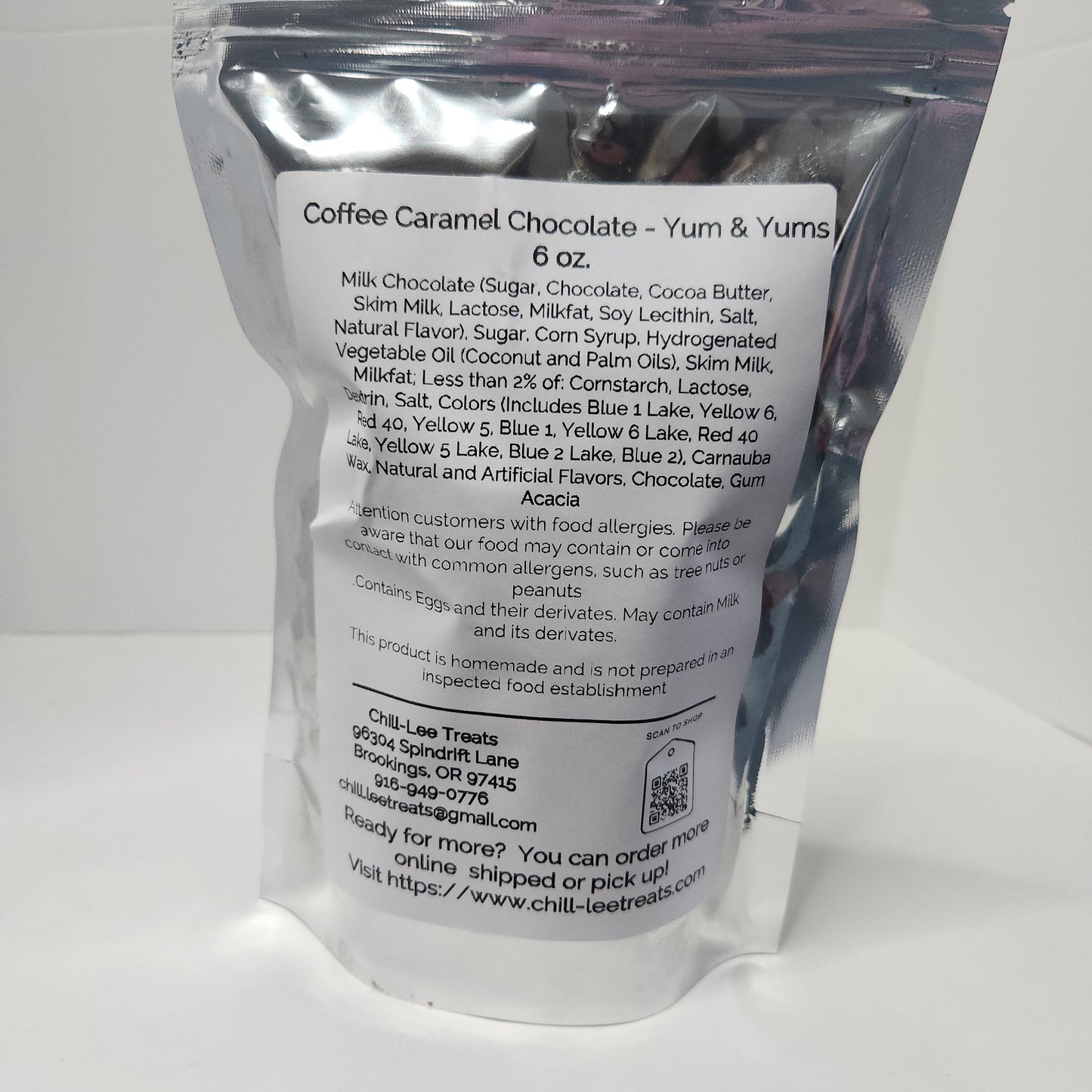 Coffee Caramel Chocolate - Yum & Yums - 6oz.